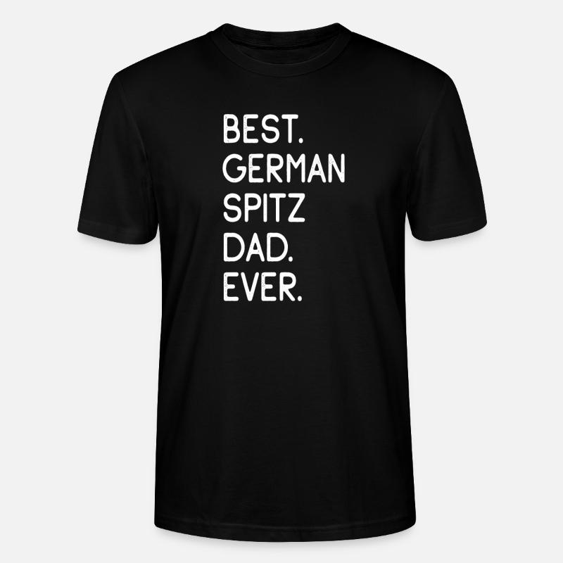 German Spitz - Stanley/Stella Unisex Bio-T-Shirt CRAFTER - Schwarz