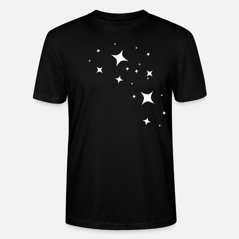 Stern Sterne - Stanley/Stella Unisex Bio-T-Shirt CRAFTER - Schwarz