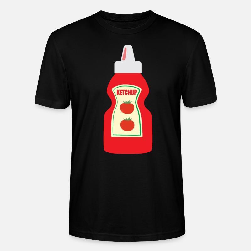 Ketchup - Stanley/Stella Unisex Bio-T-Shirt CRAFTER - Schwarz