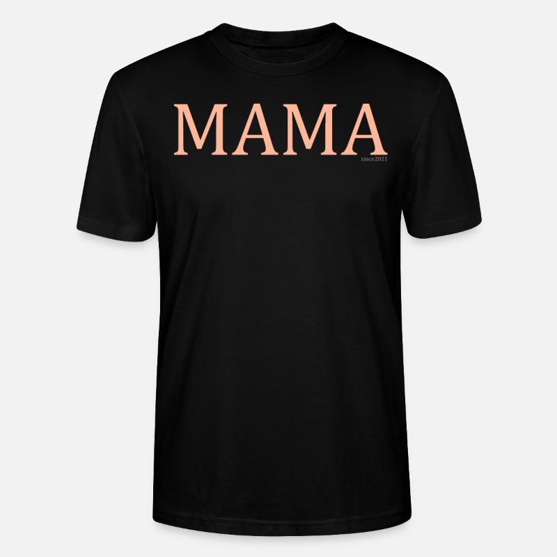 Mama-2021 - Stanley/Stella Unisex Bio-T-Shirt CRAFTER - Schwarz