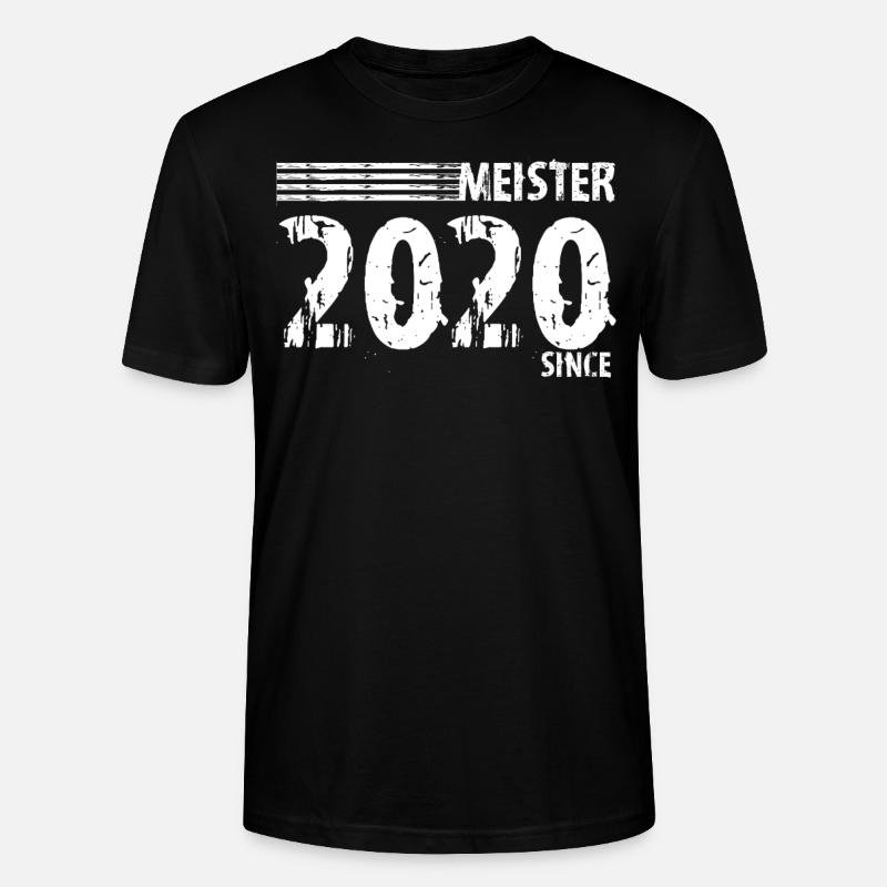 Meisterprüfung 202 - Stanley/Stella Unisex Bio-T-Shirt CRAFTER - Schwarz