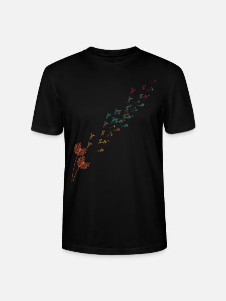 of dandelion dandelion - Stanley/Stella CRAFTER Unisex Organic T-Shirt - black