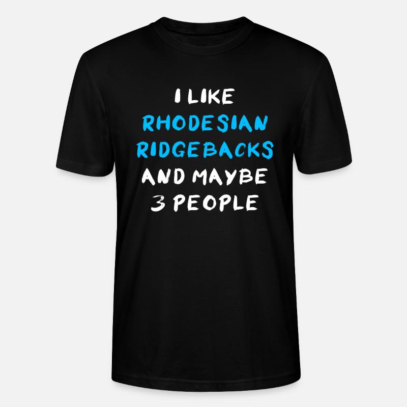 Rhodesian Ridgeback - T-shirt bio CRAFTER Stanley Stella Unisexe - noir