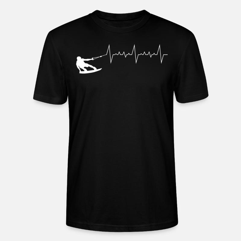 Wakeboard - Stanley/Stella Unisex Bio-T-Shirt CRAFTER - Schwarz