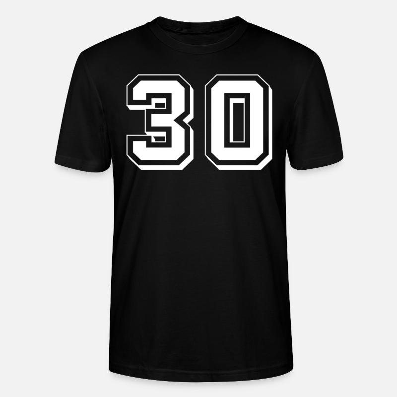 Nummer 30 - Stanley/Stella Unisex Bio-T-Shirt CRAFTER - Schwarz