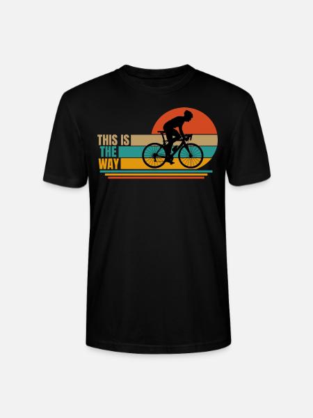 cyclisme. c’est ainsi - T-shirt bio CRAFTER Stanley Stella Unisexe - noir