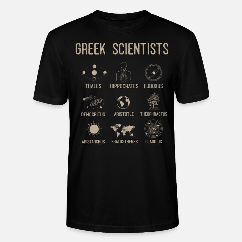 Grecs, grecs - T-shirt bio CRAFTER Stanley Stella Unisexe - noir