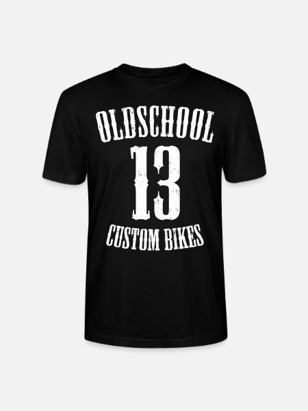 Oldschool Custom Bikes - T-shirt bio CRAFTER Stanley Stella Unisexe - noir