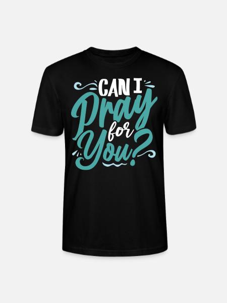 Bibelvers, Christlicher Gott, Gebetspsalm - Stanley/Stella Unisex Bio-T-Shirt CRAFTER - Schwarz