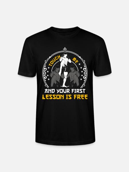 Muay Thai - Stanley/Stella CRAFTER Unisex Organic T-Shirt - black