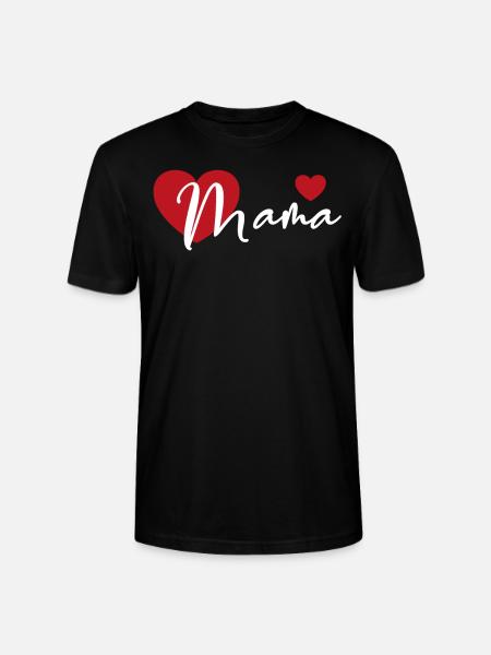 Mama - Stanley/Stella Unisex Bio-T-Shirt CRAFTER - Schwarz