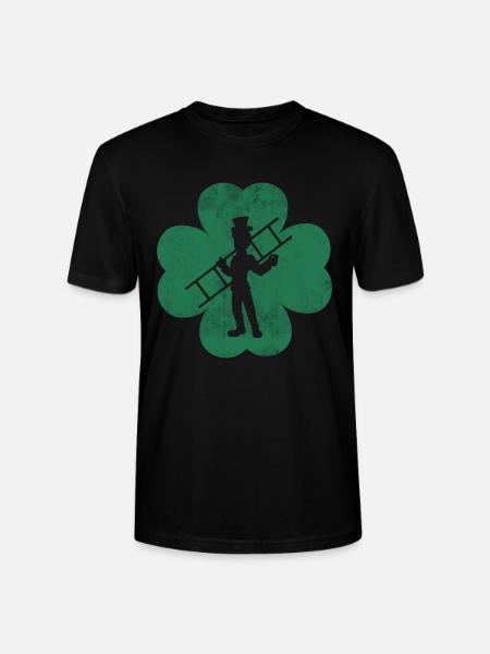 Ramoneur Ramoneur Trèfle artisanat - T-shirt bio CRAFTER Stanley Stella Unisexe - noir