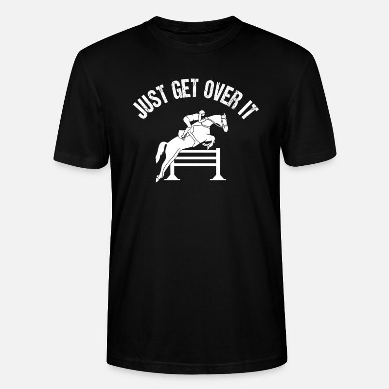 Pferd, Pferde, Mädchen Und Pferde - Stanley/Stella Unisex Bio-T-Shirt CRAFTER - Schwarz
