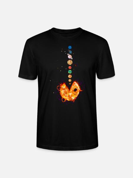 Solar System, Solar Planets, Astrology - Stanley/Stella CRAFTER Unisex Organic T-Shirt - black