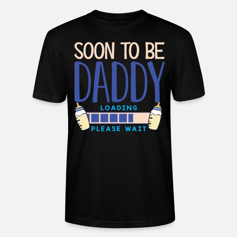 Bald Daddy Sein, Vater - Stanley/Stella Unisex Bio-T-Shirt CRAFTER - Schwarz