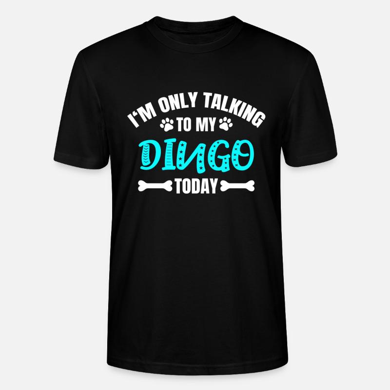 Dingo - T-shirt bio CRAFTER Stanley Stella Unisexe - noir