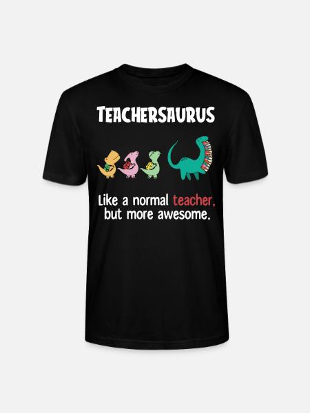 Ssaurus de l’enseignant, Enseignant - T-shirt bio CRAFTER Stanley Stella Unisexe - noir