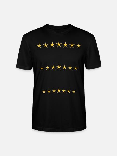 Golden Star Chains - Stanley/Stella CRAFTER Unisex Organic T-Shirt - black
