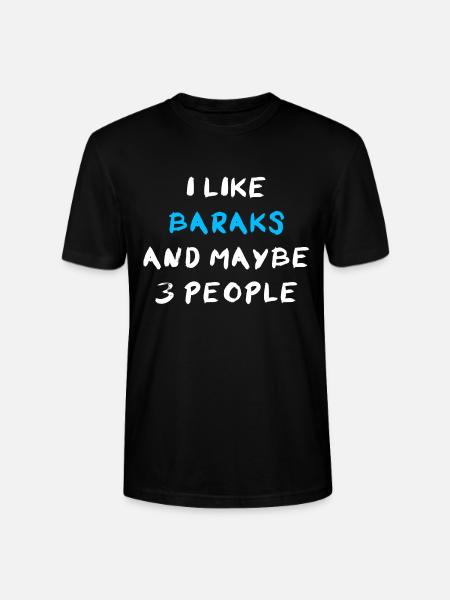 Barak - Stanley/Stella Unisex Bio-T-Shirt CRAFTER - Schwarz