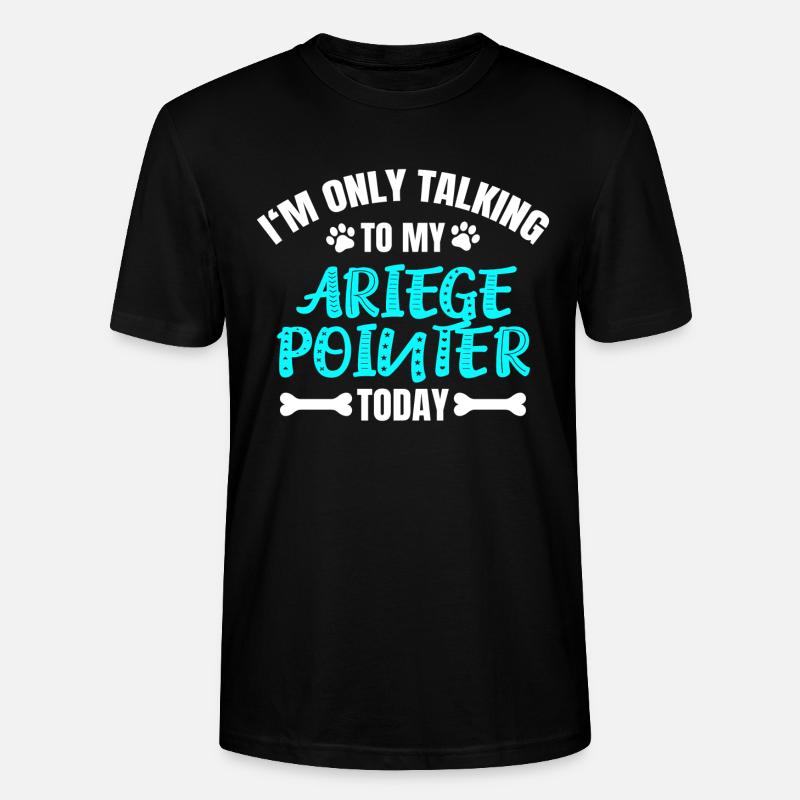 Ariege Pointer - Stanley/Stella CRAFTER Unisex Organic T-Shirt - black