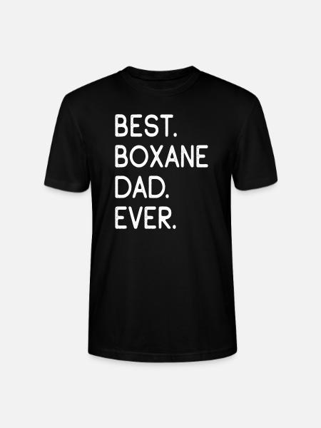 Boxane Dad - Stanley/Stella CRAFTER Unisex Organic T-Shirt - black