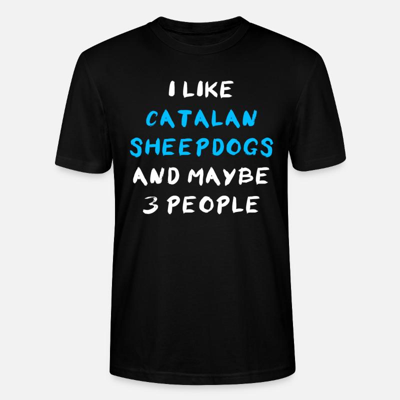 Chien de berger catalan - T-shirt bio CRAFTER Stanley Stella Unisexe - noir
