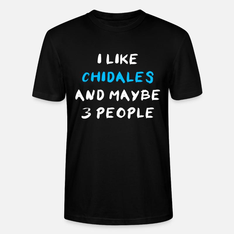 Chidale - T-shirt bio CRAFTER Stanley Stella Unisexe - noir