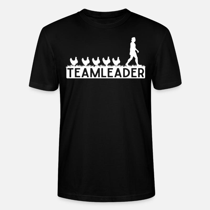 Gestionnaire, Élevage de poulets, Poulets - T-shirt bio CRAFTER Stanley Stella Unisexe - noir