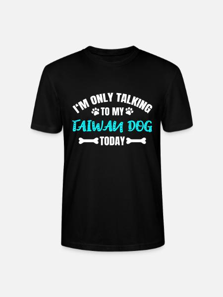 Taiwan Dog - Stanley/Stella Unisex Bio-T-Shirt CRAFTER - Schwarz