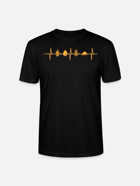 Bierbrauer, Bierliebhaber, IPA, Fassbier - Stanley/Stella Unisex Bio-T-Shirt CRAFTER - Schwarz
