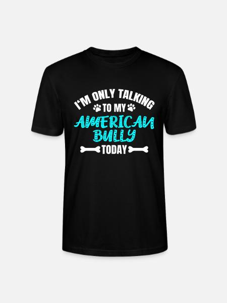 American Bully - Stanley/Stella CRAFTER Unisex Organic T-Shirt - black