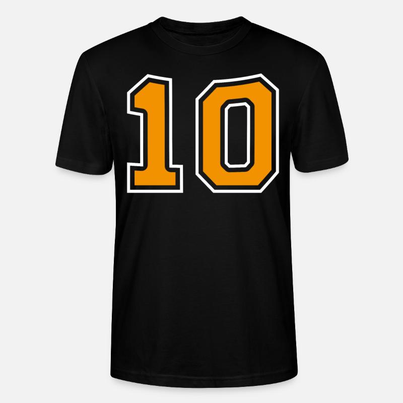 10 Oranges Design - Stanley/Stella Unisex Bio-T-Shirt CRAFTER - Schwarz