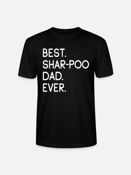 Shar-Poo Dad - Stanley/Stella Unisex Bio-T-Shirt CRAFTER - Schwarz