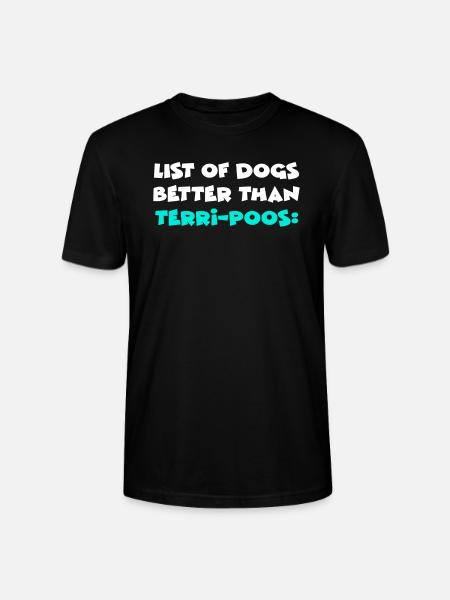 Terri-Poos - Stanley/Stella CRAFTER Unisex Organic T-Shirt - black