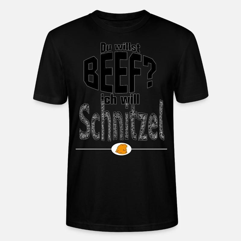 Beef - Stanley/Stella Unisex Bio-T-Shirt CRAFTER - Schwarz
