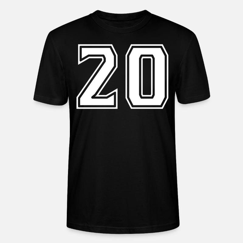 20 conception blanche - T-shirt bio CRAFTER Stanley Stella Unisexe - noir