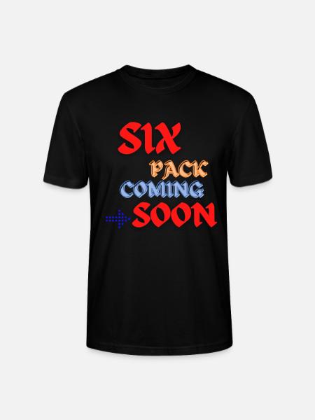 Six Pack Coming Soon 34 - Stanley/Stella CRAFTER Unisex Organic T-Shirt - black
