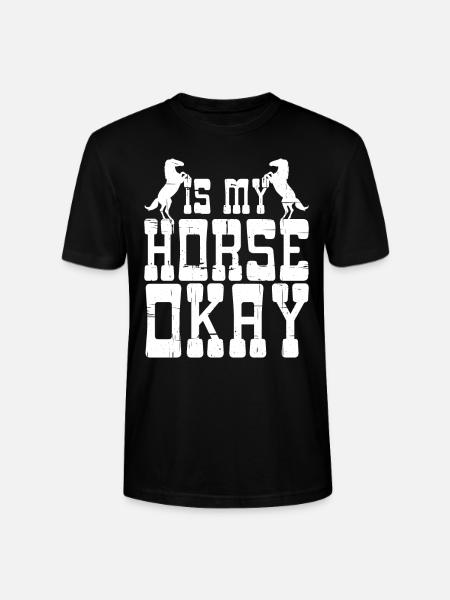 Mon cheval va-t-il bien 4 - T-shirt bio CRAFTER Stanley Stella Unisexe - noir