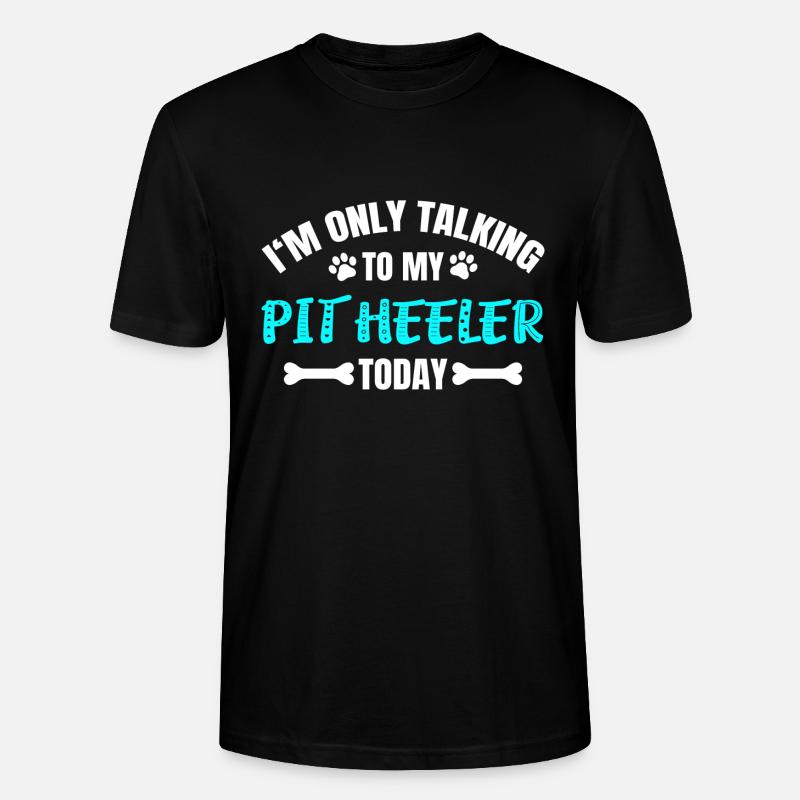 Pit Heeler - Stanley/Stella Unisex Bio-T-Shirt CRAFTER - Schwarz