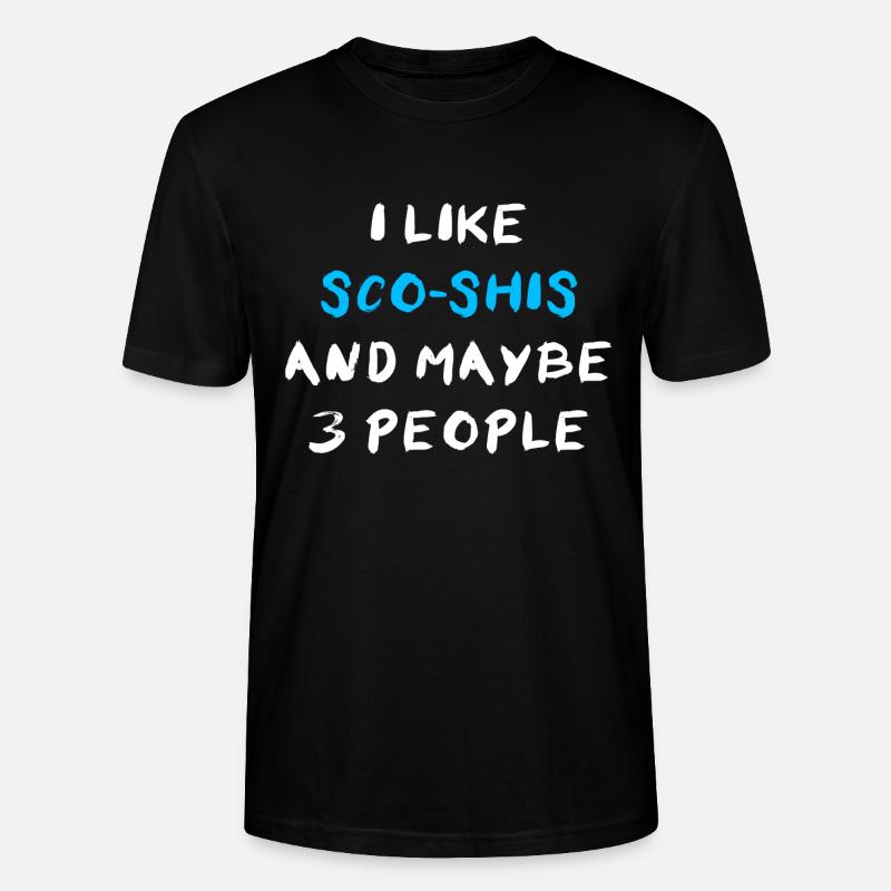 Sco-Shi - T-shirt bio CRAFTER Stanley Stella Unisexe - noir