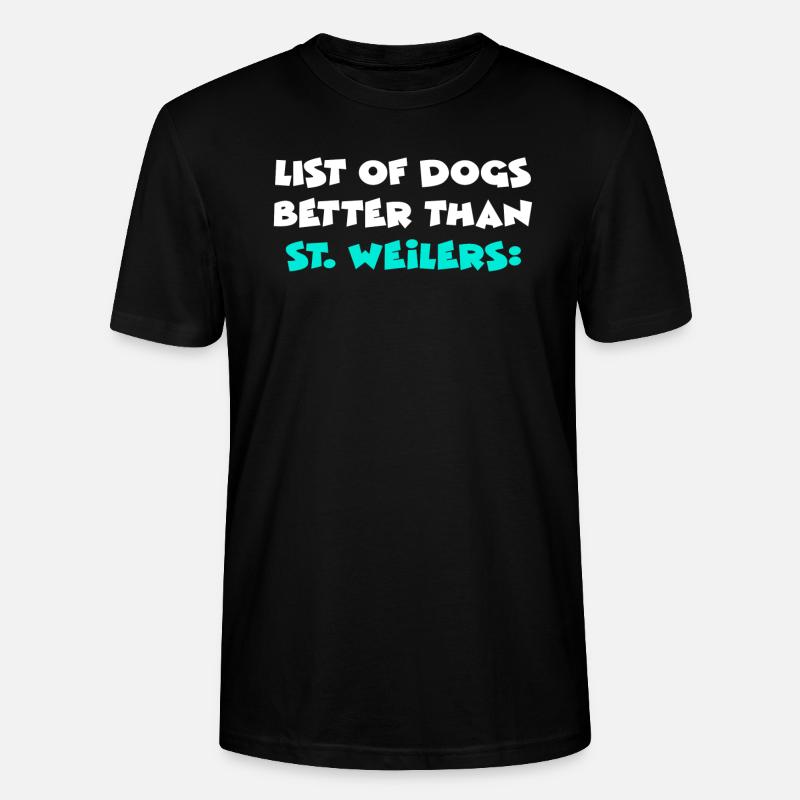 St. Weilers - Stanley/Stella Unisex Bio-T-Shirt CRAFTER - Schwarz