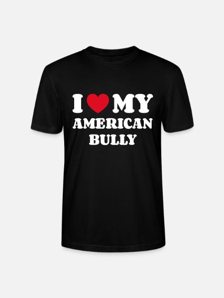 J’aime mon intimidateur américain - T-shirt bio CRAFTER Stanley Stella Unisexe - noir