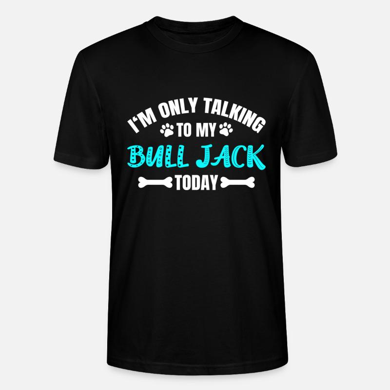 Jack de taureau - T-shirt bio CRAFTER Stanley Stella Unisexe - noir