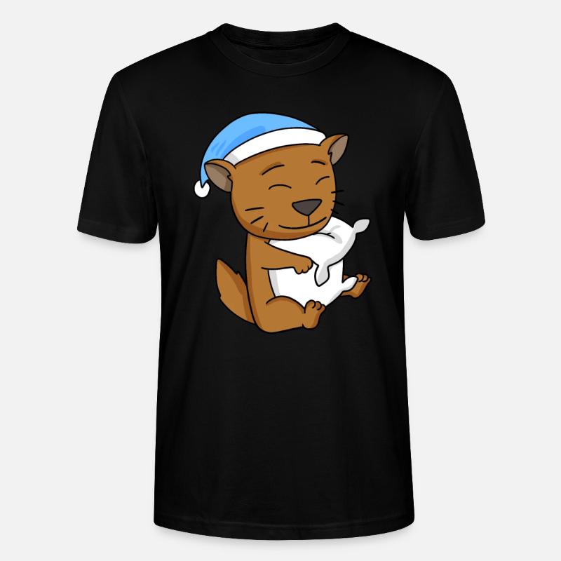Chat race de chat Somali - T-shirt bio CRAFTER Stanley Stella Unisexe - noir