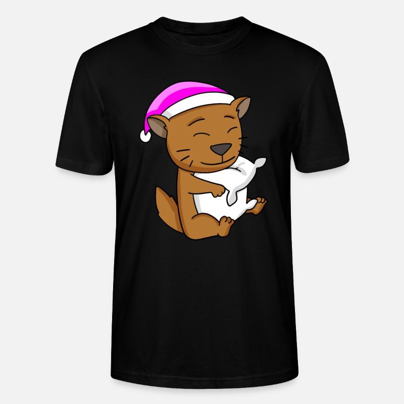 Chat race de chat Somali - T-shirt bio CRAFTER Stanley Stella Unisexe - noir