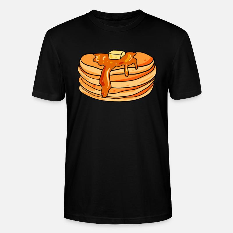 Pancake Pancakes - Stanley/Stella Unisex Bio-T-Shirt CRAFTER - Schwarz