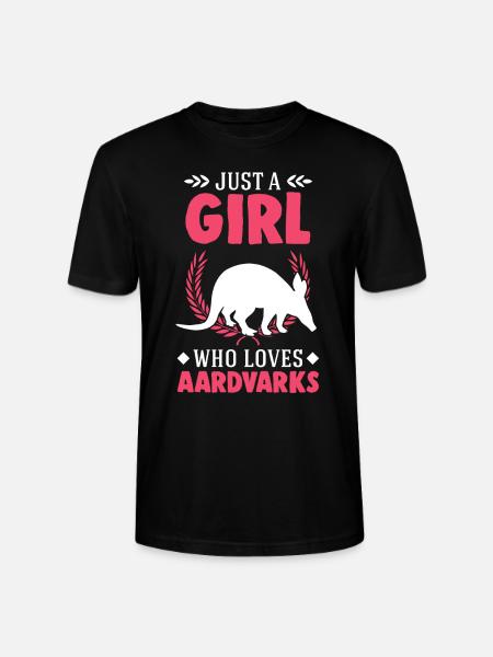 Aardvark fille Aardvark - T-shirt bio CRAFTER Stanley Stella Unisexe - noir