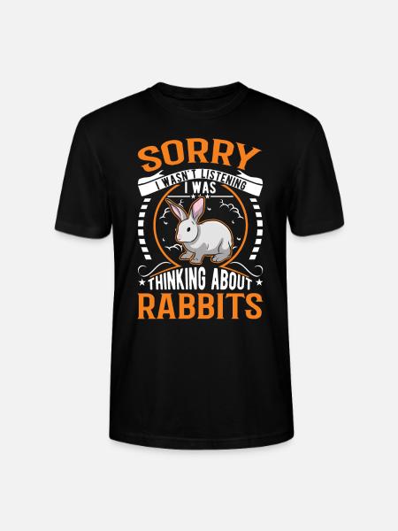 Lapin lapin lapin lapin - T-shirt bio CRAFTER Stanley Stella Unisexe - noir