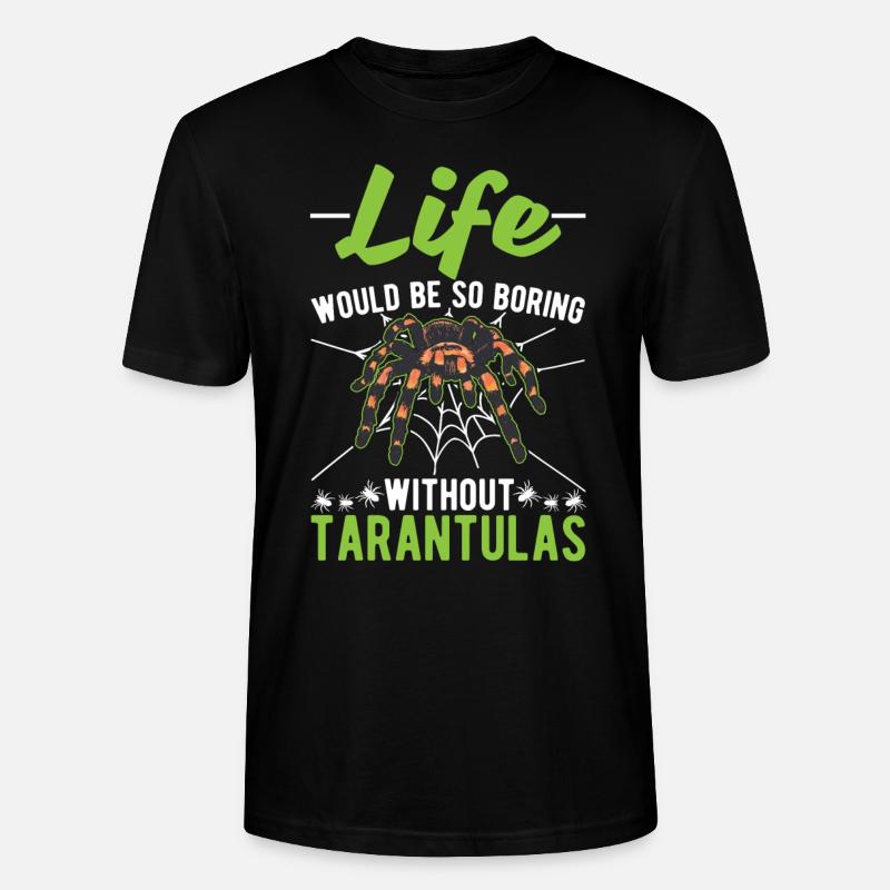 Tarentule Cadeau Araignée Tarentule - T-shirt bio CRAFTER Stanley Stella Unisexe - noir