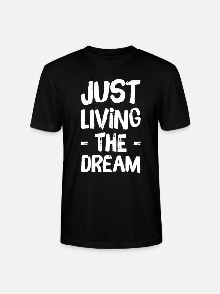 Vivre le rêve - T-shirt bio CRAFTER Stanley Stella Unisexe - noir